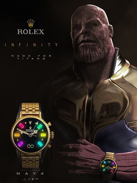 rolex infinity made for titans